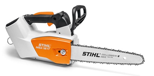 MSA 161 T lightweight, professional cordless arborist saw